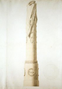 Entwurf für eine Gedenksäule