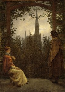 Gartenlaube in Greifswald, 1818