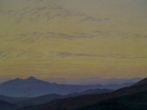 Das Riesengebirge von Caspar David Friedrich