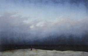 Der Mönch am Meer von Caspar David Friedrich