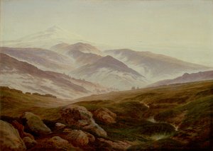 Erinnerungen an das Riesengebirge von Caspar David Friedrich