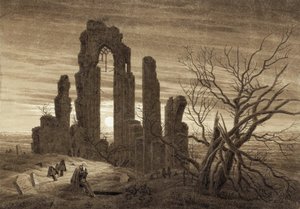 Winter, Nacht, Alter und Tod von Caspar David Friedrich