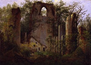 Ruine Eldena von Caspar David Friedrich