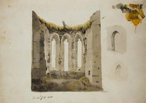 Ruinen eines gotischen Chors, 4. Juli 1810