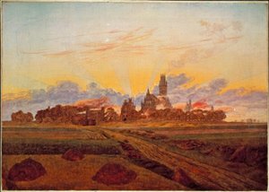Sonnenaufgang bei Neubrandenburg