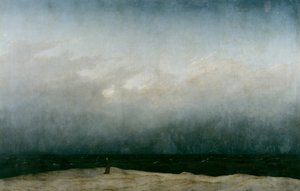 Der Mönch am Meer von Caspar David Friedrich