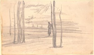 Aussicht über Dresden von Caspar David Friedrich