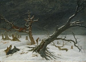 Winterlandschaft von Caspar David Friedrich