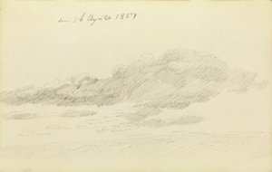 Wolkenstudie von Caspar David Friedrich