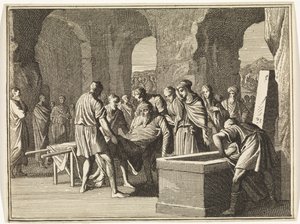 Begräbnis von Jakob von Caspar Luyken