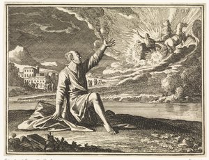 Himmelfahrt des Elias von Caspar Luyken