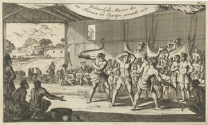 Übergangsritual bei den Ureinwohnern Südamerikas von Caspar Luyken