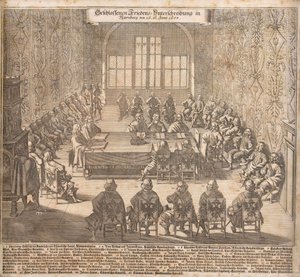 Die Ratifizierung des Westfälischen Friedens in Nürnberg am 26. Juni 1650