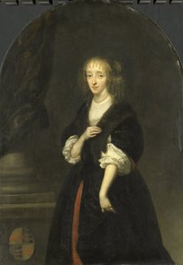 Porträt von Jacoba Bicker (1640-95), Ehefrau von Pieter de Graeff von Caspar Netscher