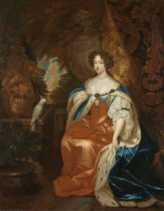Porträt von Mary Stuart, Ehefrau von Prinz Wilhelm III. von Caspar Netscher