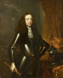 Porträt von Willem III von Caspar Netscher
