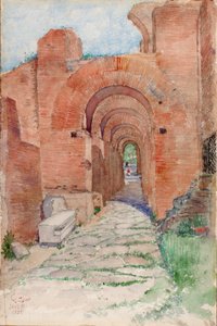 Bögen des Palastes von Nero, 1933