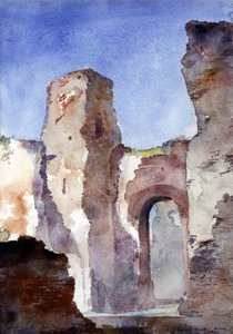 Caracalla-Thermen, Rom von Cass Gilbert