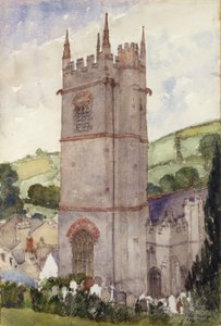 Kirchturm, Marldon, 1924 von Cass Gilbert