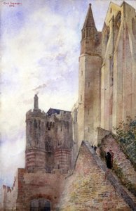 Mont Saint Michel, Frankreich, 1906