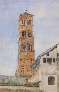 Turm, San Francisco Romano, Rom, 1898 von Cass Gilbert
