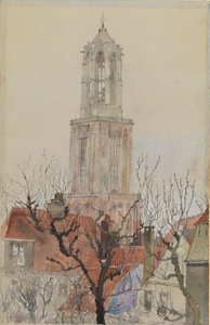 Turm der Kathedrale von Utrecht, Holland