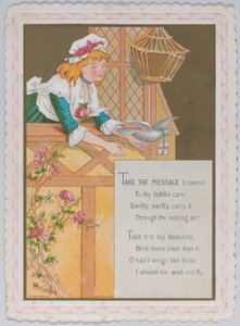 Valentine, 1874 von Catherine Greenaway
