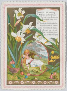 Valentinstag, 1874 von Catherine Greenaway