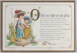 Valentine, 1877 von Catherine Greenaway