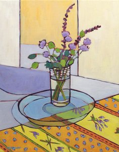 Wildblumen trinken, 2023 (Öl)
