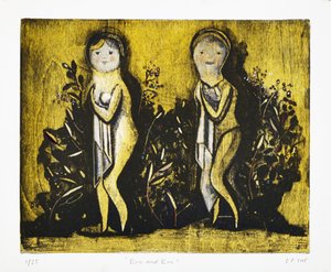 Eva und Eva von Cathie Pilkington