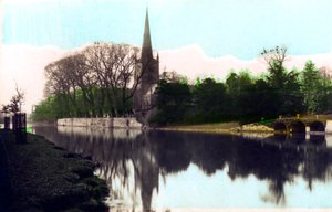 Holy Trinity Church, Stratford-upon-Avon, Warwickshire, 1926 von Cavenders Ltd