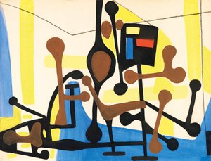 Komposition 56.VII von Caziel Caziel