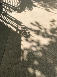Komposition - Schatten, 2019 von Cécile Jamet
