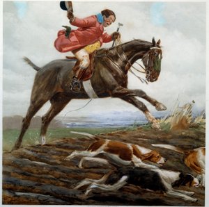 Jagd: „Tayaut“ von Cecil Charles Windsor Aldin
