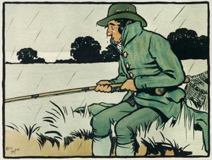 Alte englische Sportarten und Spiele: Angeln von Cecil Charles Windsor Aldin
