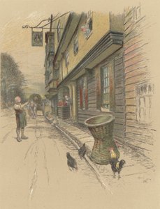 The Kings Head, Chigwell von Cecil Charles Windsor Aldin