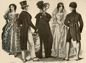 Kleidung von 1812-1828, 1907, 1937