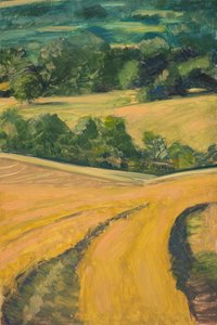 Die Goldene Stunde, Cotswolds, 2013 von Celia Montague