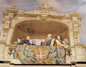 Detail aus Allegorie Italiens (Detail) von Cesare Mariani