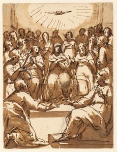 Herabkunft des Heiligen Geistes von Cesare Nebbia
