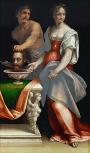 Salome mit dem Kopf von Johannes dem Täufer von Cesare da Sesto