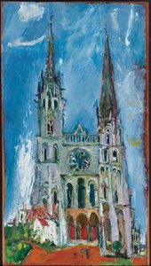 Kathedrale von Chartres, 1933 von Chaim Soutine
