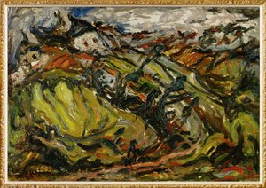 Häuser in Ceret von Chaim Soutine