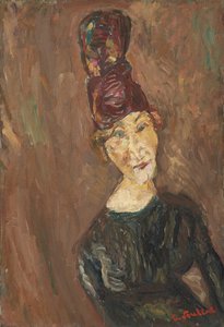 Die Frau mit dem großen Hut, ca. 1919