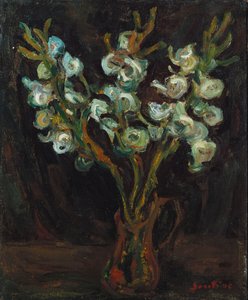Die blauen Gladiolen, ca. 1929