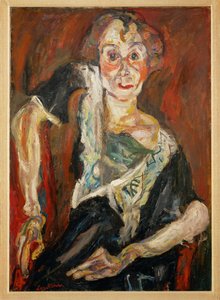 Die alte Schauspielerin von Chaim Soutine