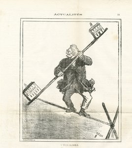 Illustration von Cham (1819-1879) in Le Charivari