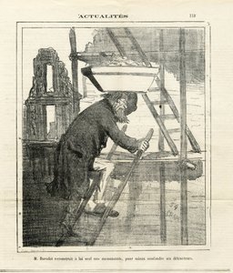 Illustration von Cham (1819-1879) in Le Charivari
