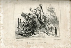 Illustration von Cham (1819-1879) in Le Charivari von Amédée de Noé